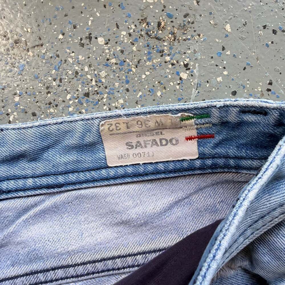 Diesel Safado Distressed Denim Jeans - Picture 5 of 8